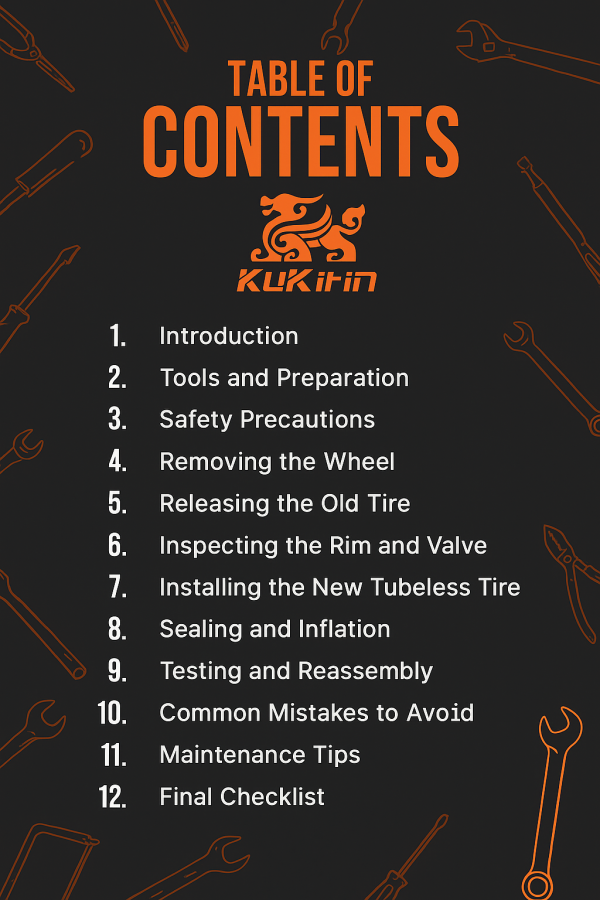 Kukirin G2pro how to change your tyre