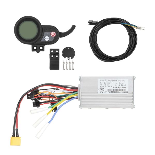 J&P 36V19A controller+display+main cable