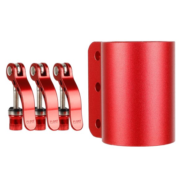 red clamp with 3 lock for Kaabo Mantis 10 scooter