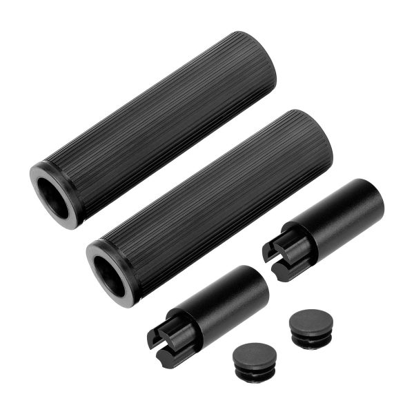 Black Ulip silicone handlebar extender kit without light for xiaomi and Ninebot ES series scooters