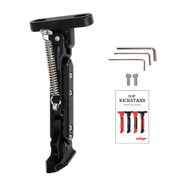 V2 Black adjustable kickstand for Xiaomi scooters