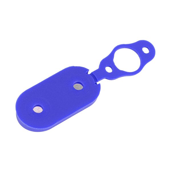 blue magnetic cover for charging port of Xiaomi MI3 scooters