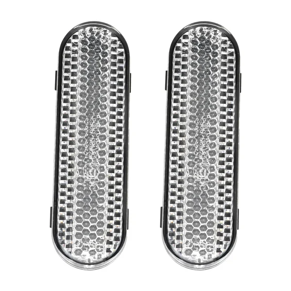 Xiaomi 5 Plus front silver reflective blocks 2 pieces