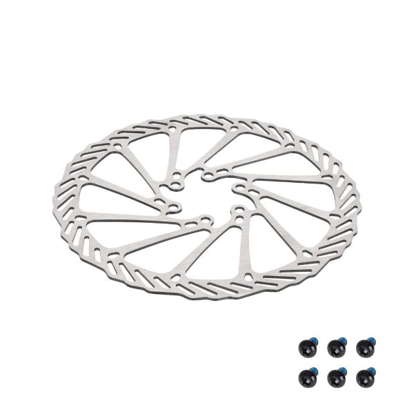 180mm brake disc with double intalling holes and 6 screws