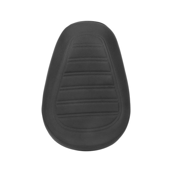 Black shock-absorbing oversized saddle