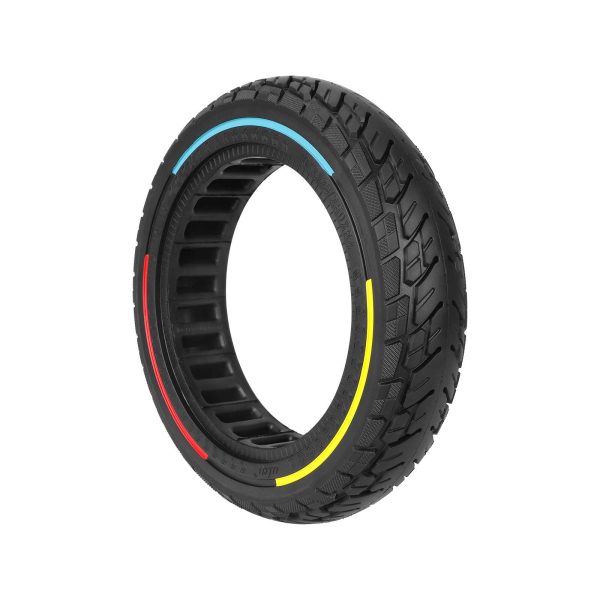 ULIP 10*2.125/250*54 solid tire with 3 color circles for Ninebot F20F25F30F40/Mi4 scooters