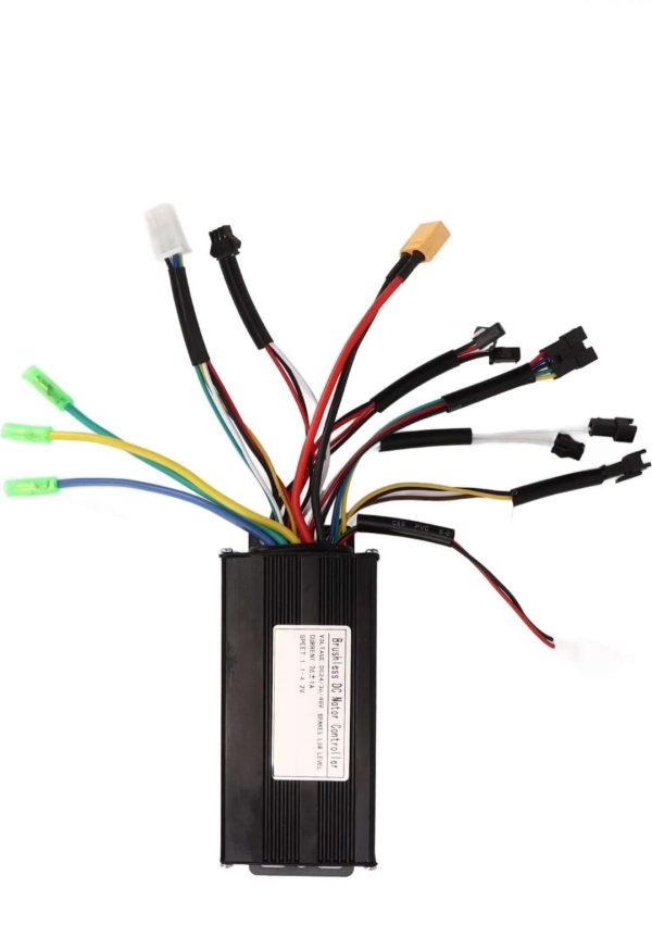 Intelligent tri-mode 26A controller for 36V/48V 500W/750W
