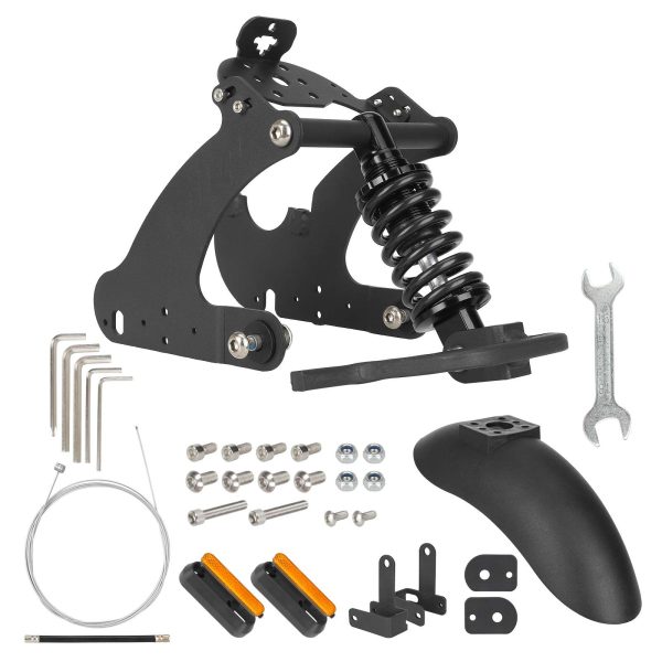 Ulip black rear suspension for Niu KQI3 scooter