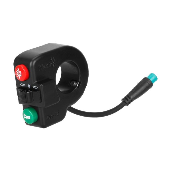 Short line three-in-one switch with waterproof connector