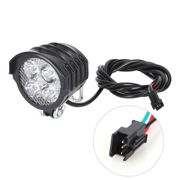 Headlamp with horn integrated two-in-one