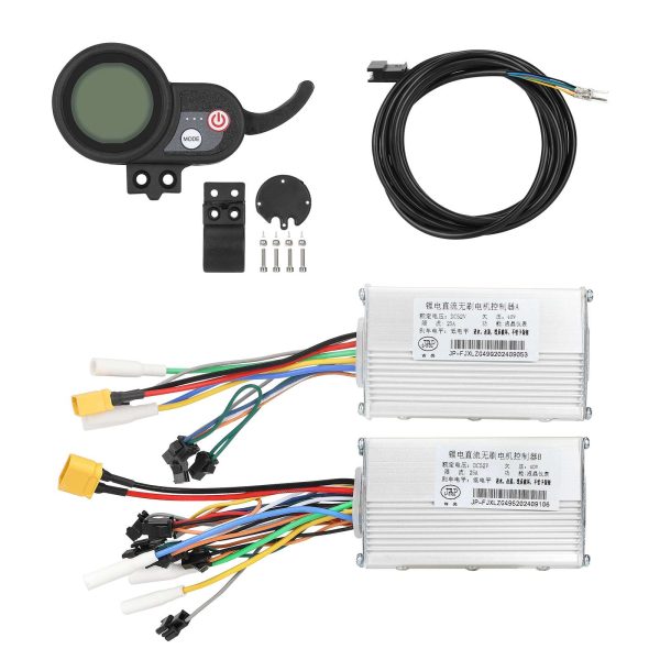 Jipin 52V25A dual drive A+B two controllers + instrument + connecting wire set