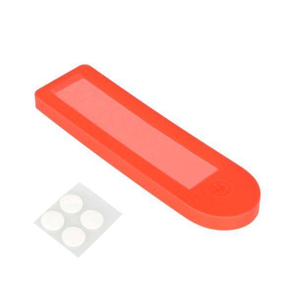 red waterproof silicone display cover with glue for Xiaomi 4 pro scooter