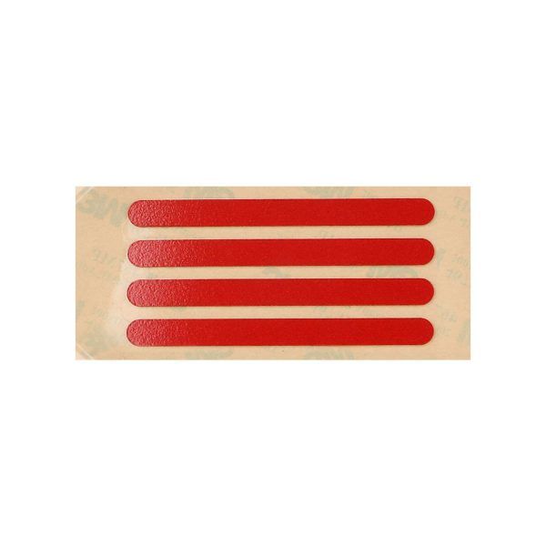 Original front fork and back fork Red reflective sticker for Xiaomi M365 scooter decorative shells