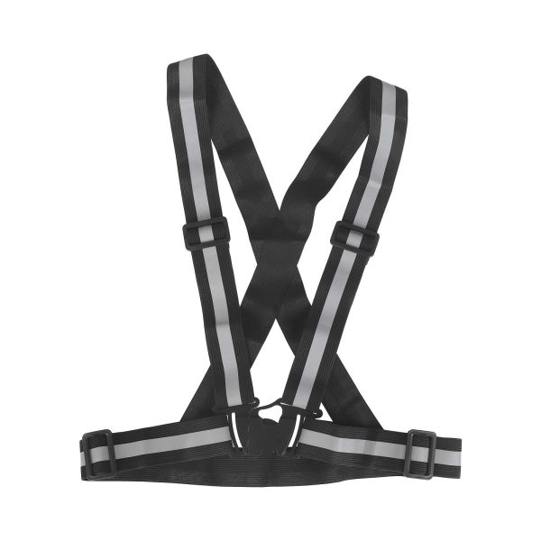 Black reflective vests