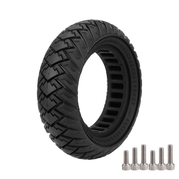 Ulip 10*3/255*80(80/65-6) off-road solid tire with 6 screws