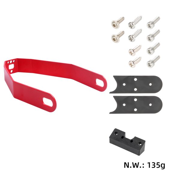red metal bracket of rear fender for all of xiaomi scooters