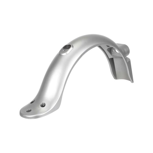 Silver Xiaomi M365 Pro/Pro2 with License Plate Integrated Rear Fender