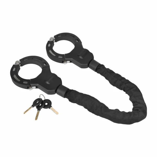 Black cloth chain lock