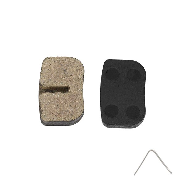 Semi-metallic brake pads for BOLI cable pull disc brakes
