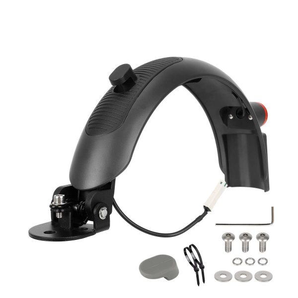 Gray Ulip Superior Rear Fender with aluminium for Xiaomi scooters
