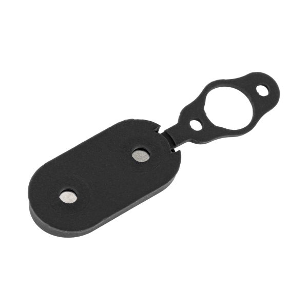 black magnetic cover for charging port of Xiaomi scooters