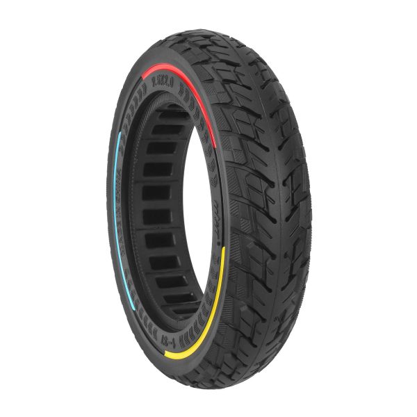 Ulip 9.5*2.0 solid tire with three colour circles for xiaomi and 8.5 inch scooters