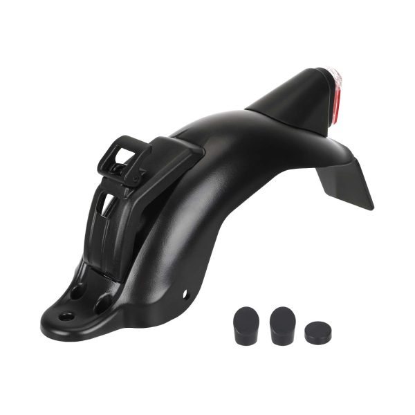 Original black DUCAT-Jeep/Pro II rear fender kit (with bracket + tail light + screw plug)