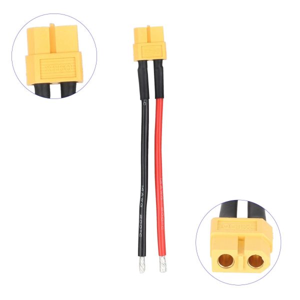 battery cable with XT60 female Plug