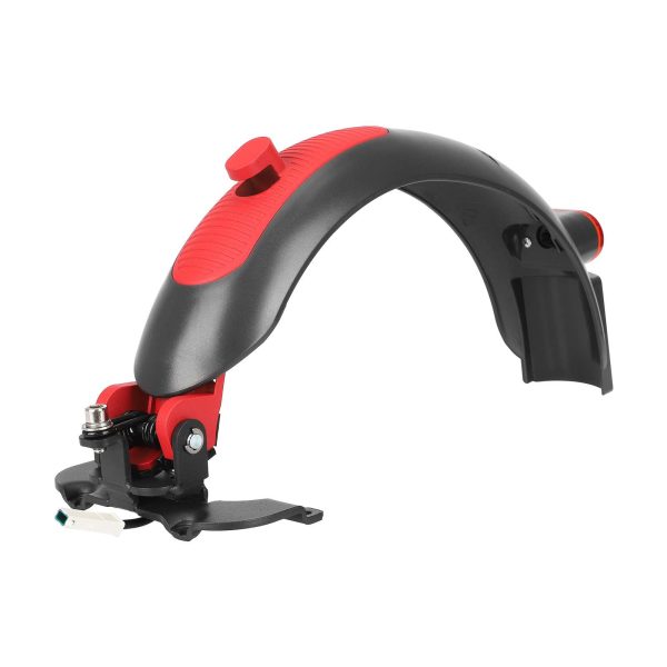 Gray-red Ulip Superior Rear Fender with aluminium for Max G30 scooters