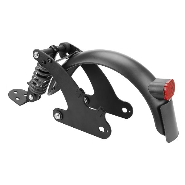 Black V2 rear suspension with mudguard and tailight for M365 and 1S scooter