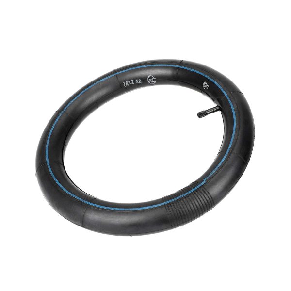 14 * 2.5 blue striped straight mouth inner tube (American style air nozzle）