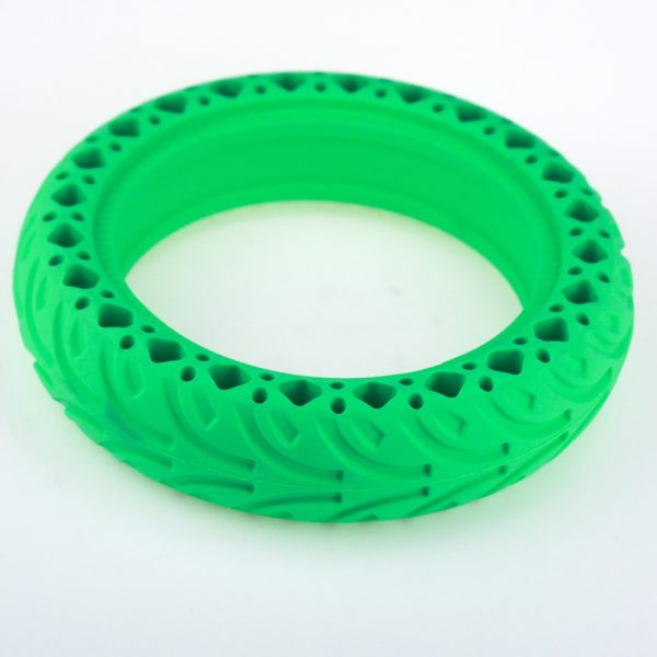 8 1/2*2 Rubber Solid Tire（green)